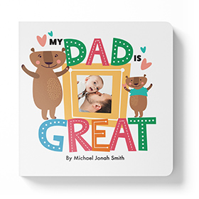 My Dad is Amazing Board Book