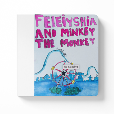 Feleiyshia and Minkie the Monkey