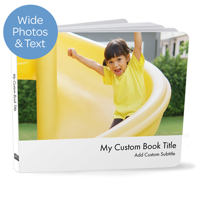 Simple Board Book Wide - 18 Page