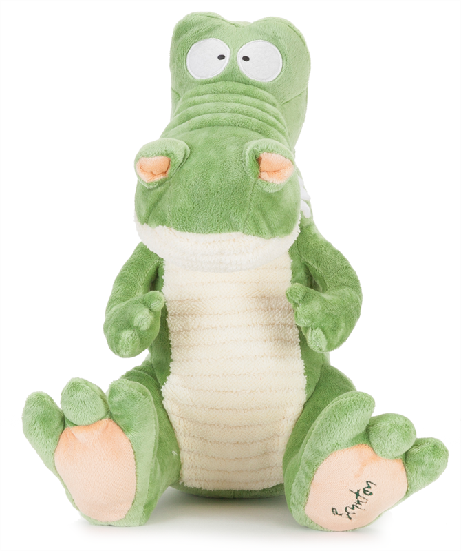 large stuffed alligator