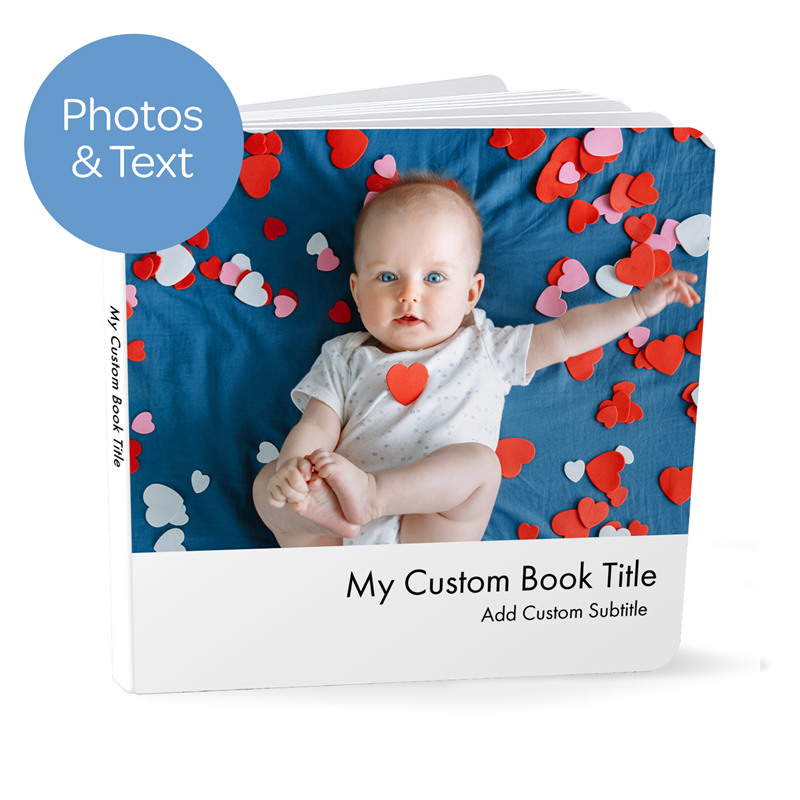 Create Custom Board Books for Babies & Children, Made in the USA