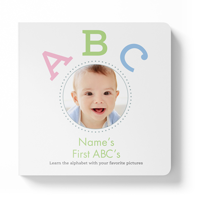 Personalized ABC Board Book