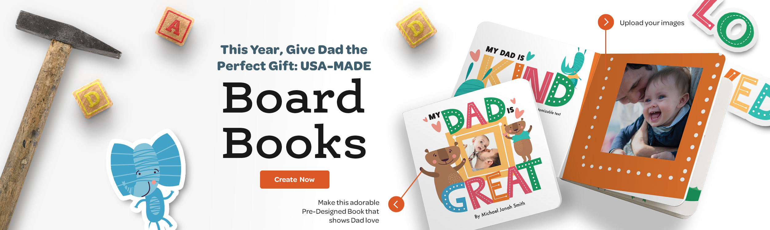 Design a My Dad is Great Board Book
